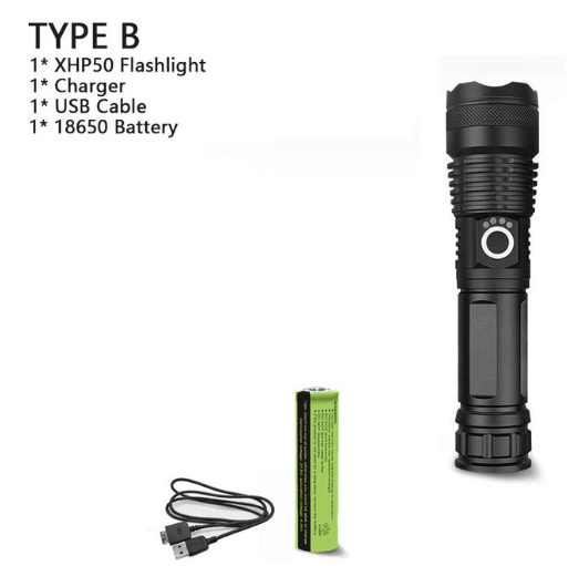 XHP70.2 Powerful Usb Led Flashlight - Nioor