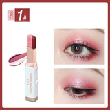 YZS Velvet Gradient Two-color Eyeshadow Stick, Contrast Pearlescent Eyeshadow, Eye Modification Eyeshadow Pen - Nioor