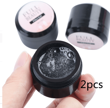 Creacked Repair Glue Nail Fiber Silk Extension Gel Fiberglass Poly UV Builder Gel Polish Manicure Art Prolonged Tool - Nioor