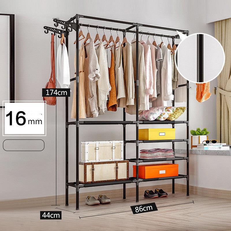 Dormitory Rental Room Home Bedroom Storage Clothes Rack - Nioor