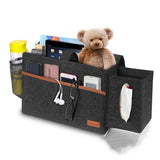 Home Fashion Storage Bedside Felt Shelf Bag - Nioor