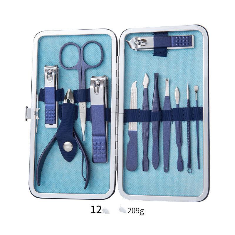 Professional Scissors Nail Clippers Set Ear Spoon Dead Skin Pliers Nail Cutting Pliers Pedicure Knife Nail Groove Trimmers - Nioor