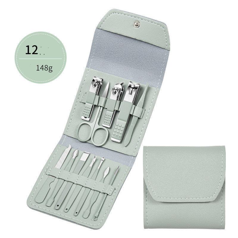 Professional Scissors Nail Clippers Set Ear Spoon Dead Skin Pliers Nail Cutting Pliers Pedicure Knife Nail Groove Trimmers - Nioor