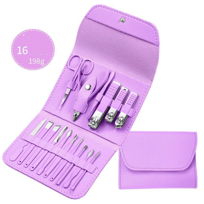 Professional Scissors Nail Clippers Set Ear Spoon Dead Skin Pliers Nail Cutting Pliers Pedicure Knife Nail Groove Trimmers - Nioor