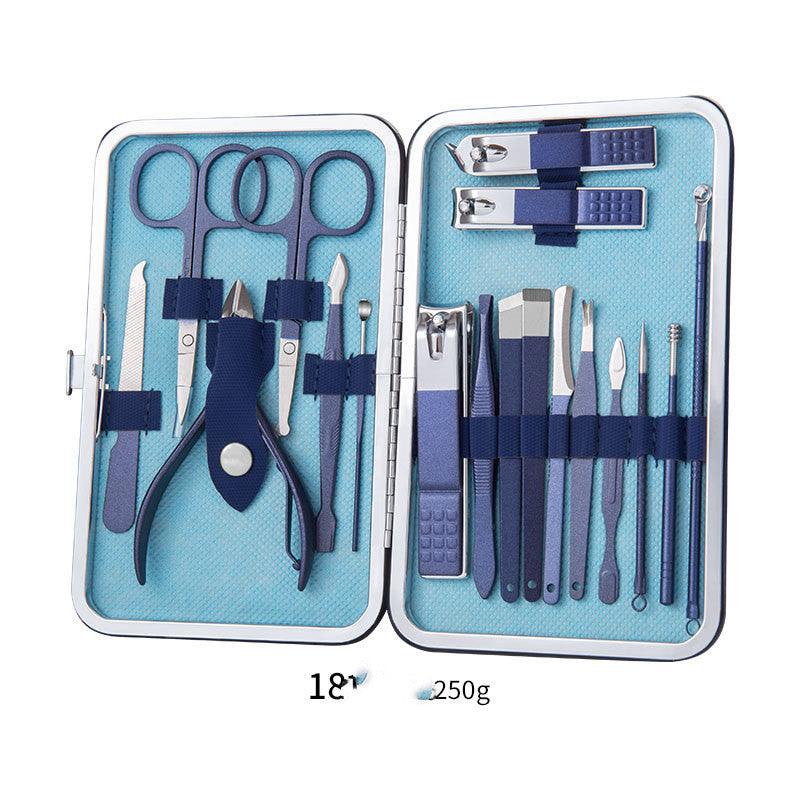 Professional Scissors Nail Clippers Set Ear Spoon Dead Skin Pliers Nail Cutting Pliers Pedicure Knife Nail Groove Trimmers - Nioor