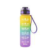 Transparent Flask Water Bottle 1000ml Bottled Kawaii Bottle Bpa Free Infuser Plastic Milk Sports Clear Water Bottle Kawaii Cup - Nioor